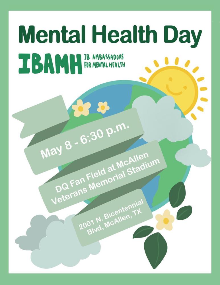Mental health day flyer