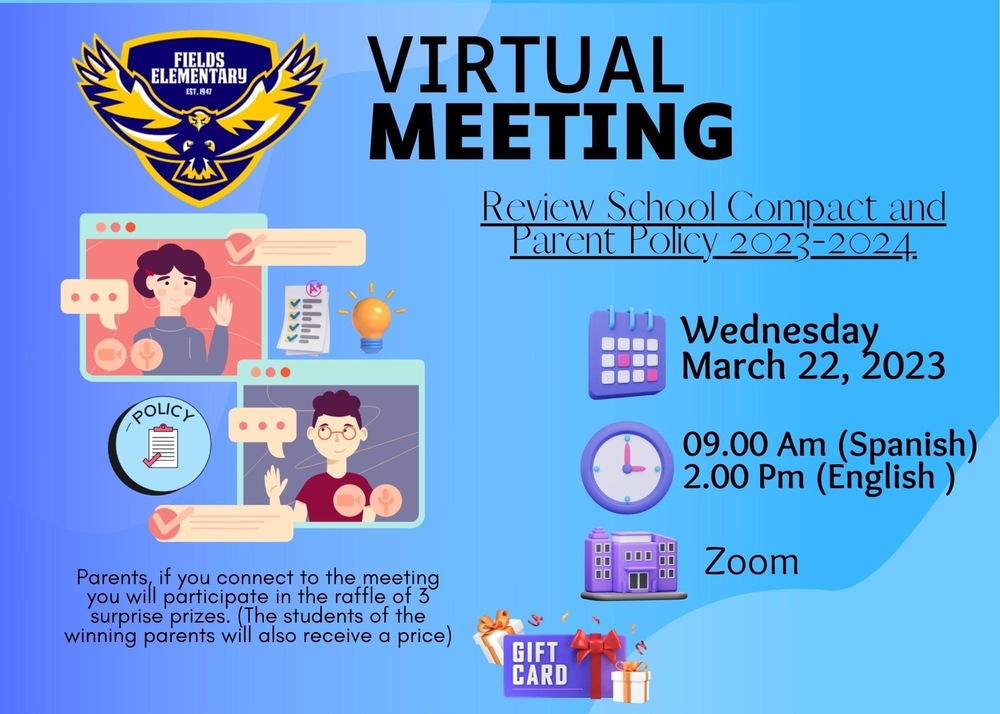 Virtual Parent Meeting