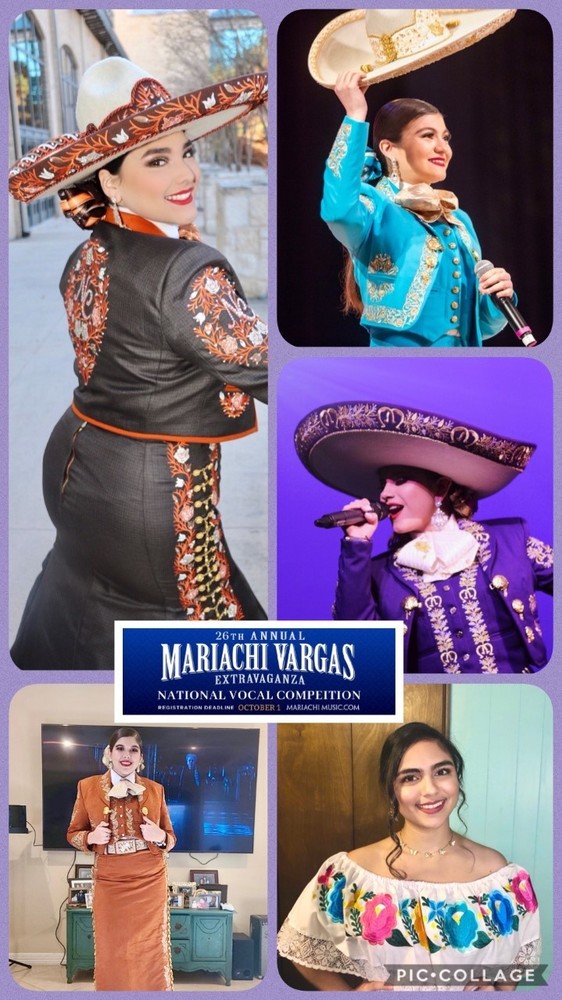 5 mariachi vocalists