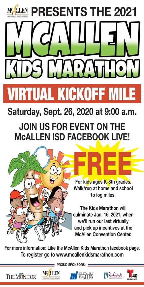 kids marathon poster