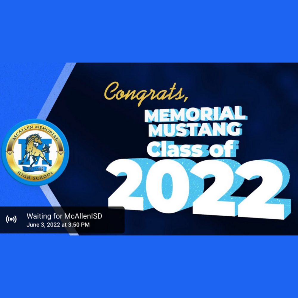 Watch Memorial High School Graduation Live! 