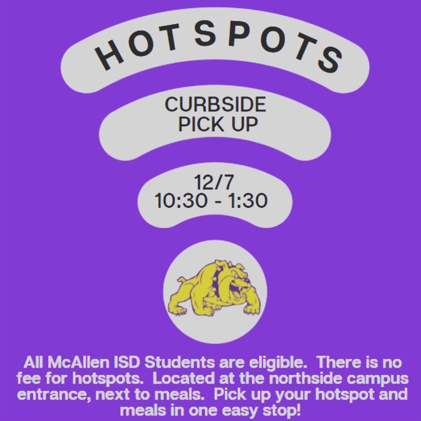 Hotspots Curbside Pick-up