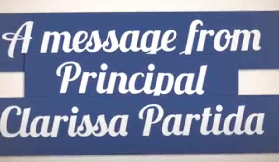 Message From Our Principal