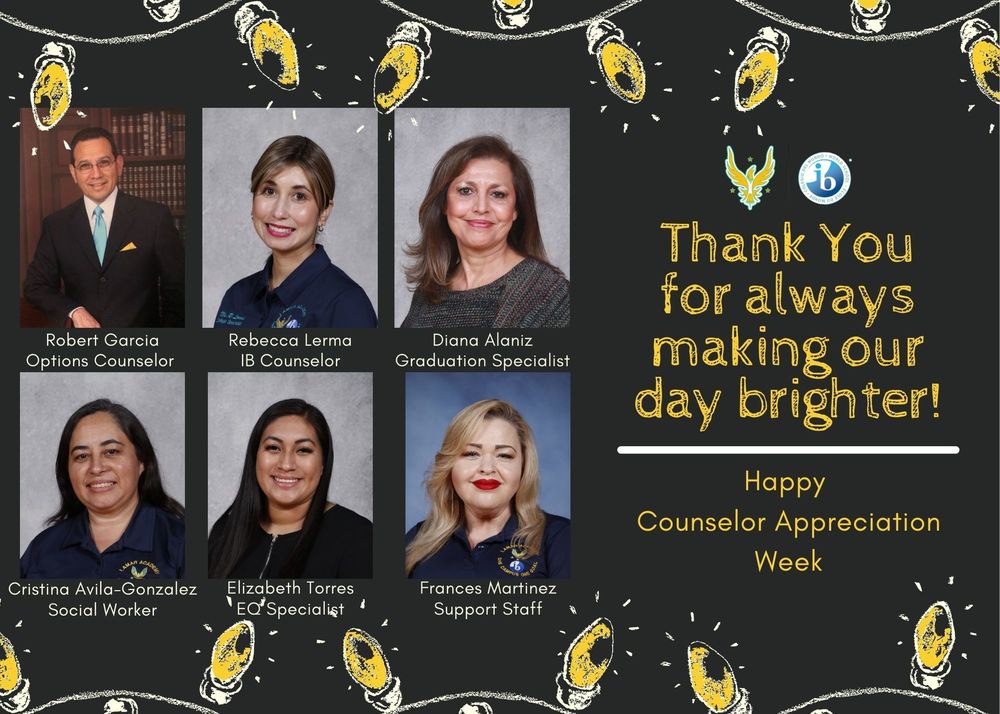 National School Counselor Week Lamar Academy