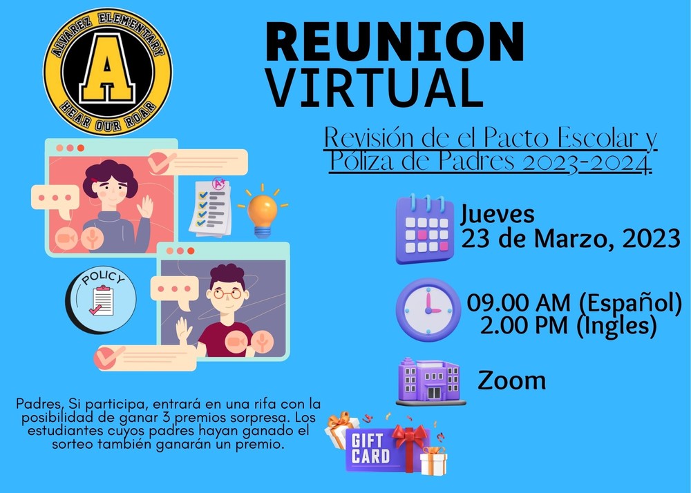 Reunion Virtual de padres