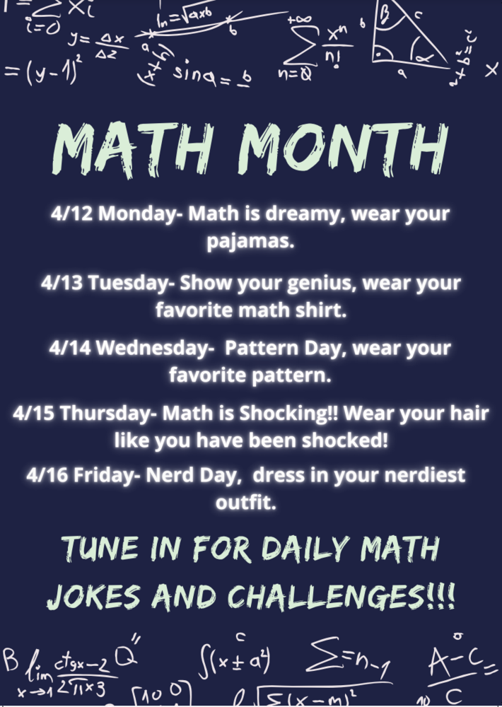 Math  Month Celebration 
