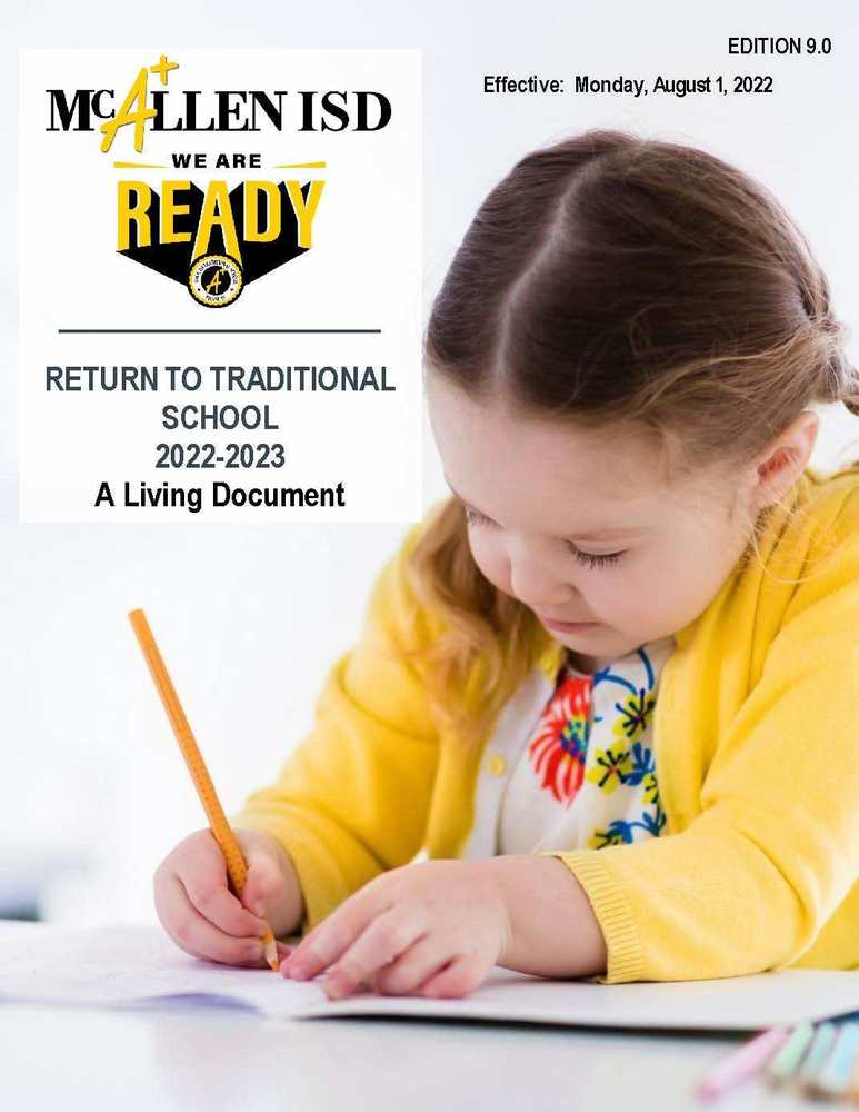 Return to Traditional School 2022-2023