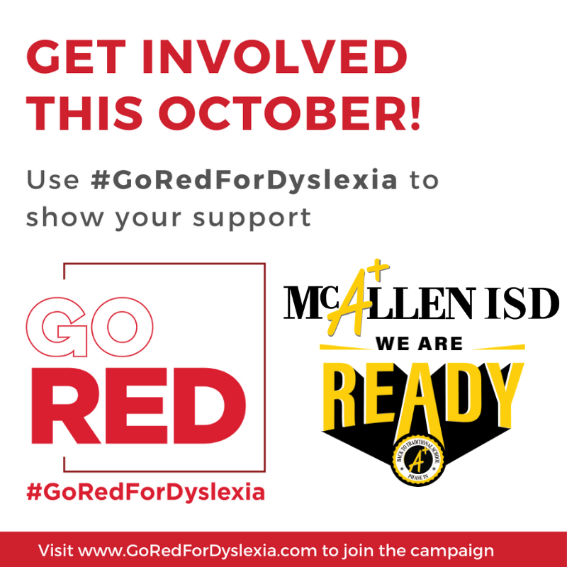 Get Involved: Go Red for Dyslexia