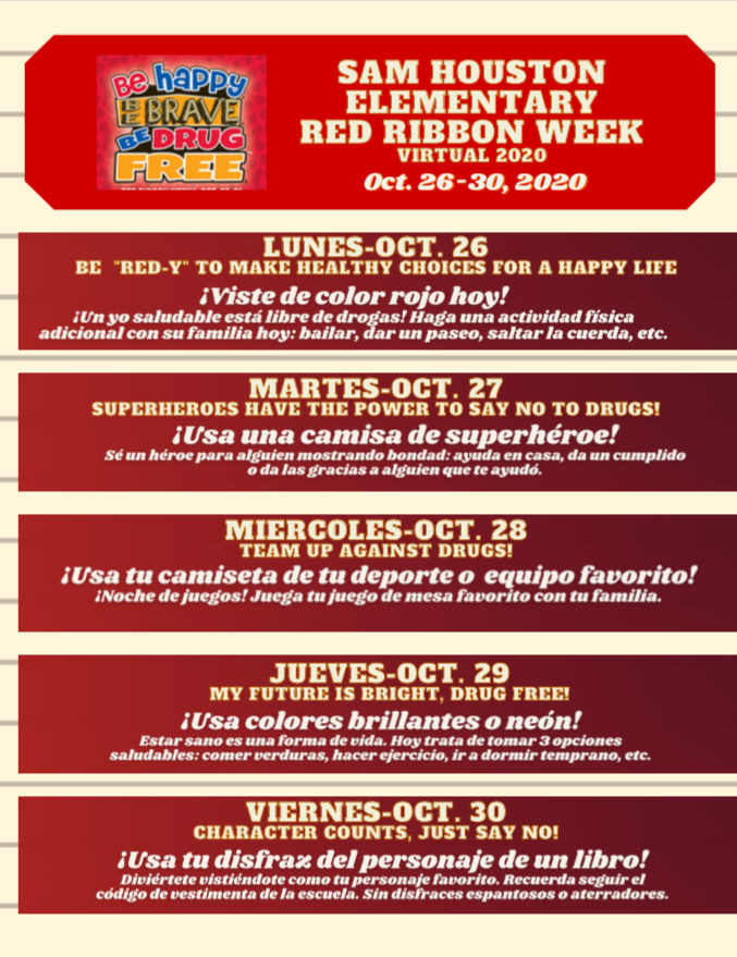 Spanish: Red Ribbon Week