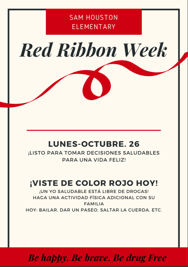 Red Ribbon Week: Spanish Monday