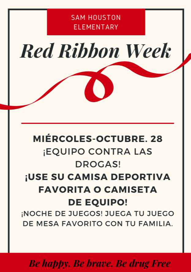 Red Ribbon Week: Spanish Wednesday