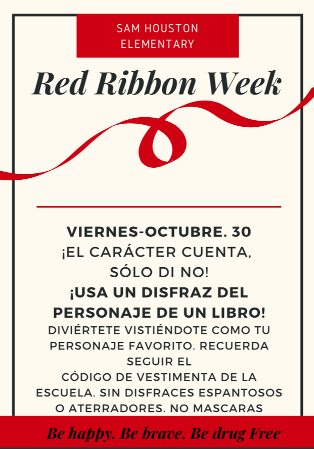 Red Ribbon Week: Spanish Friday