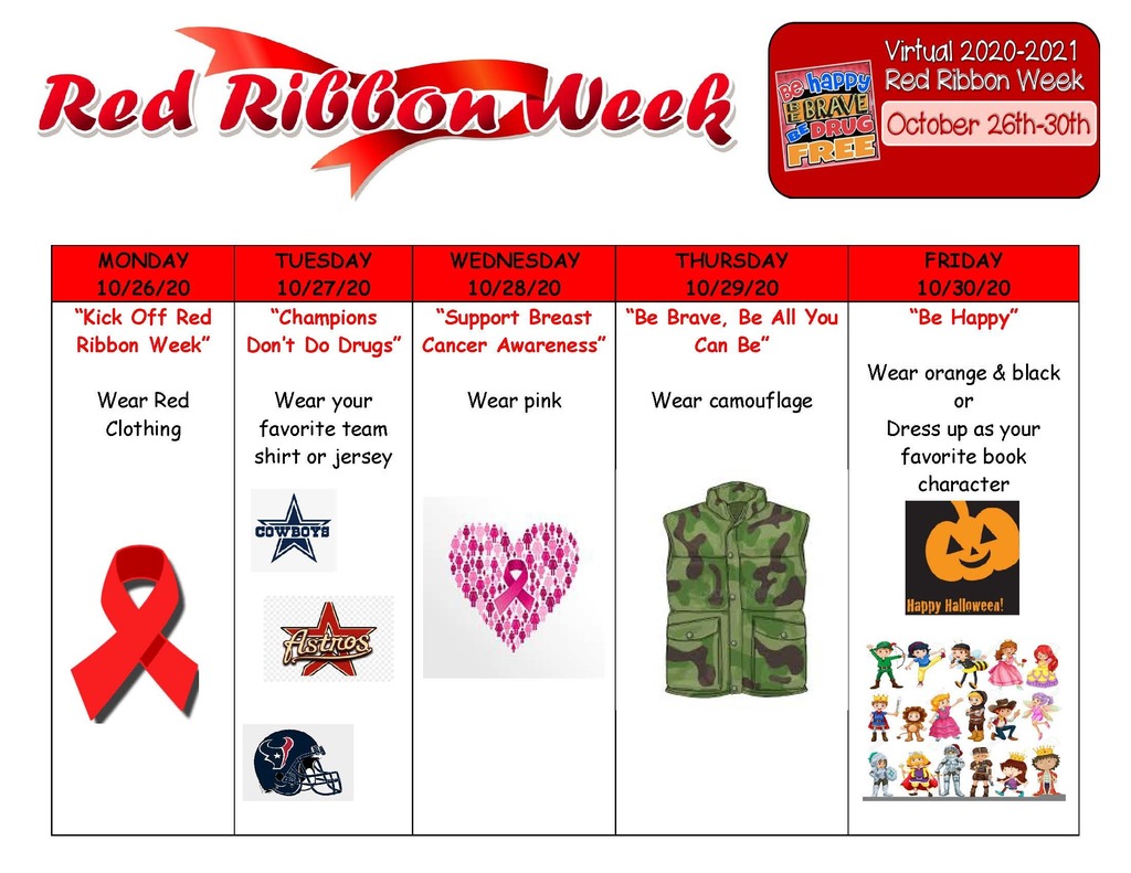 Red Ribbon Week Activities