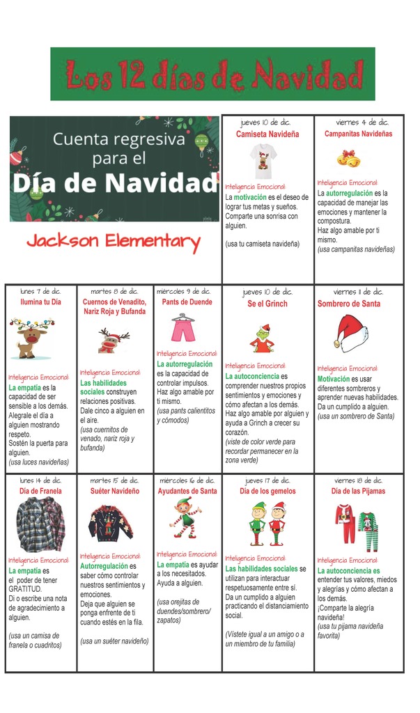 12 dias de Navidad