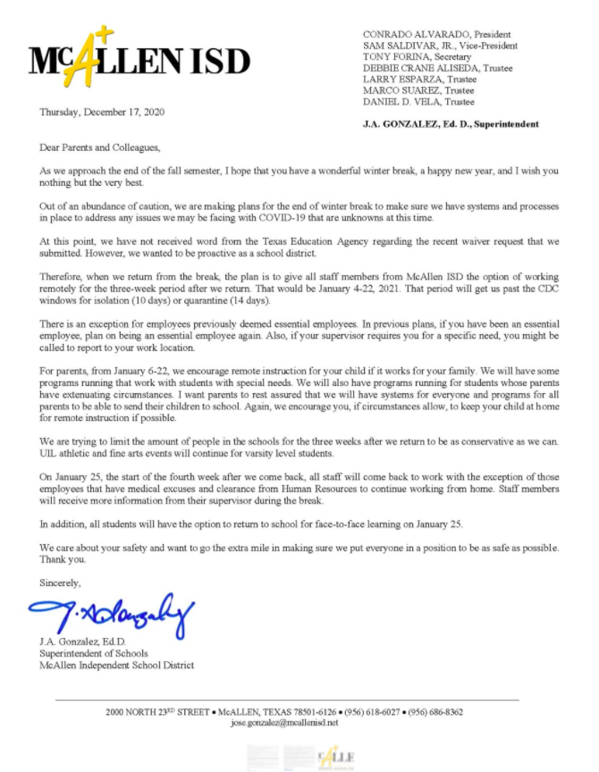 English Letter