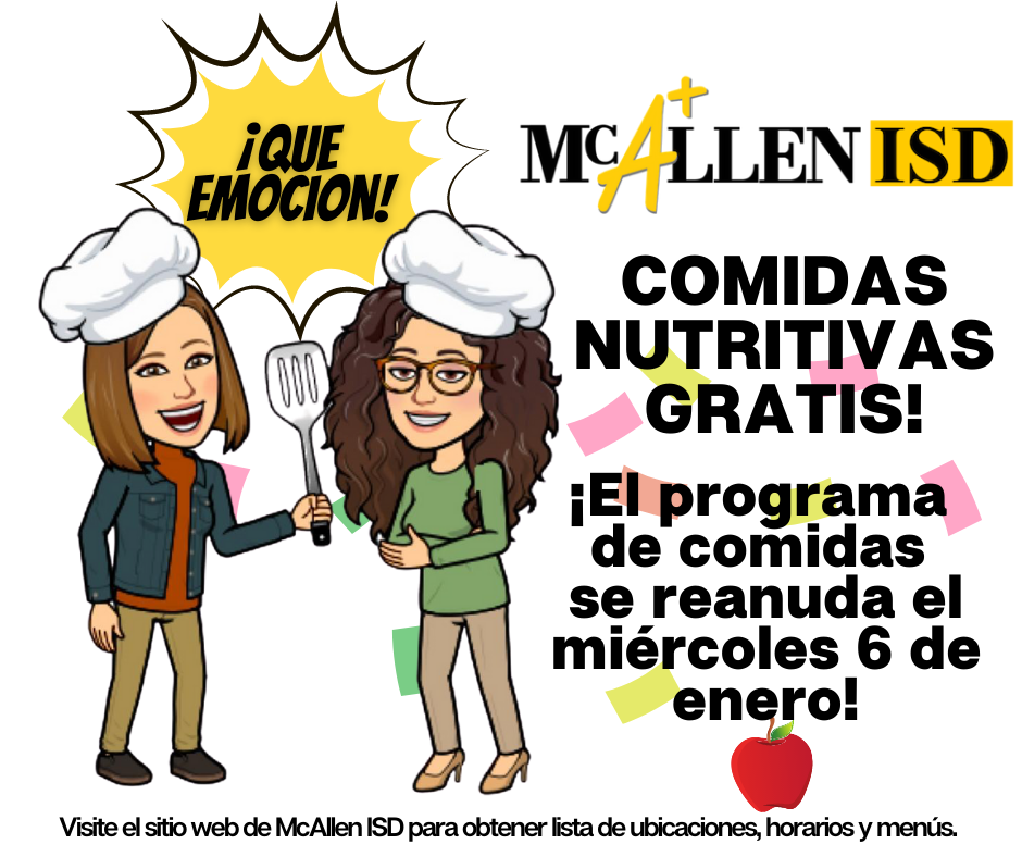 Spanish Free Meal Program Resumes