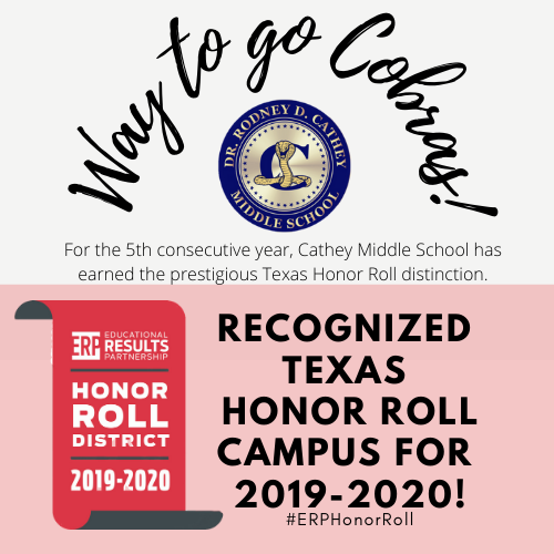 CMS Texas Honor Roll School