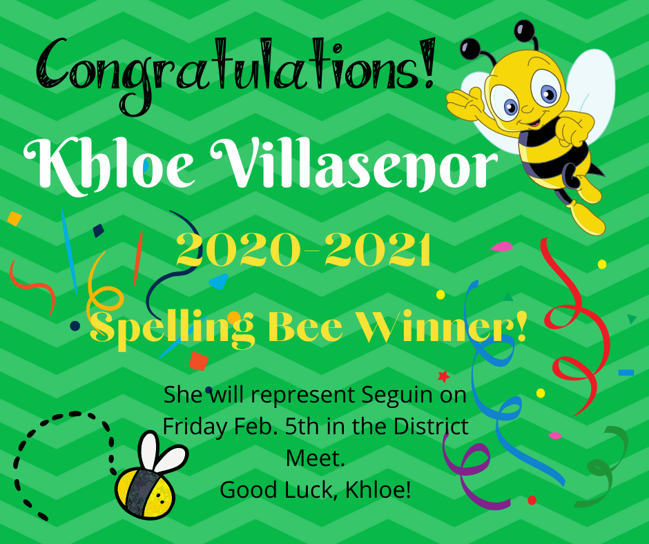 Spelling Bee winner