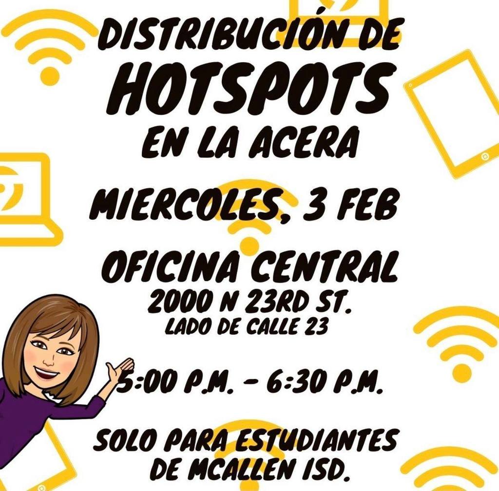 Curbside HotSpot Distribution Spanish
