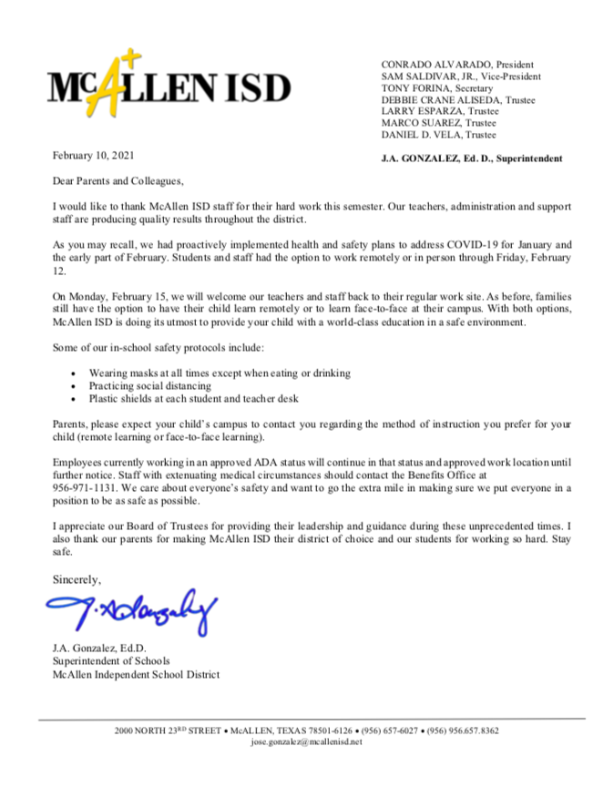English Letter