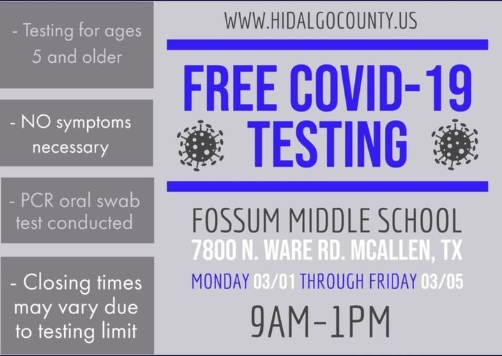 Free COVID-19 Testing