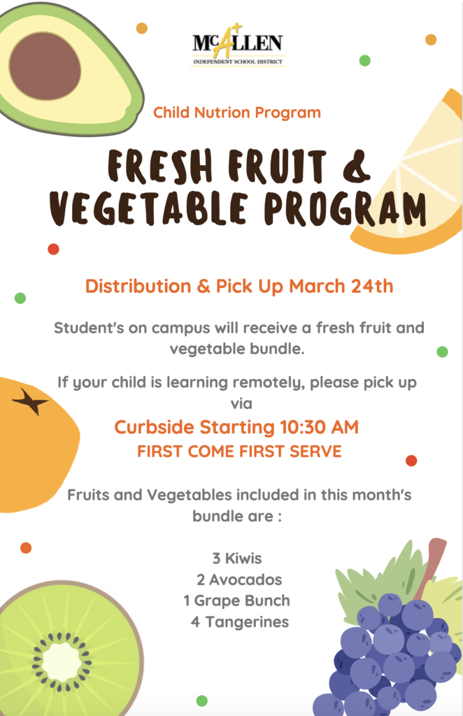 Fruit and vegetable program