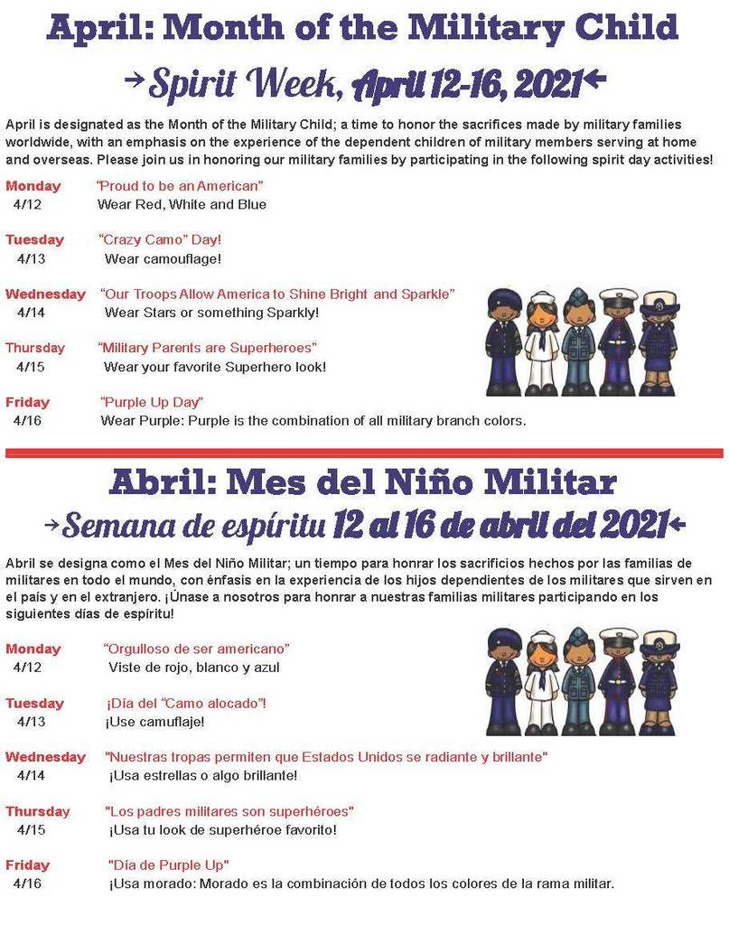 Month of the Military Child