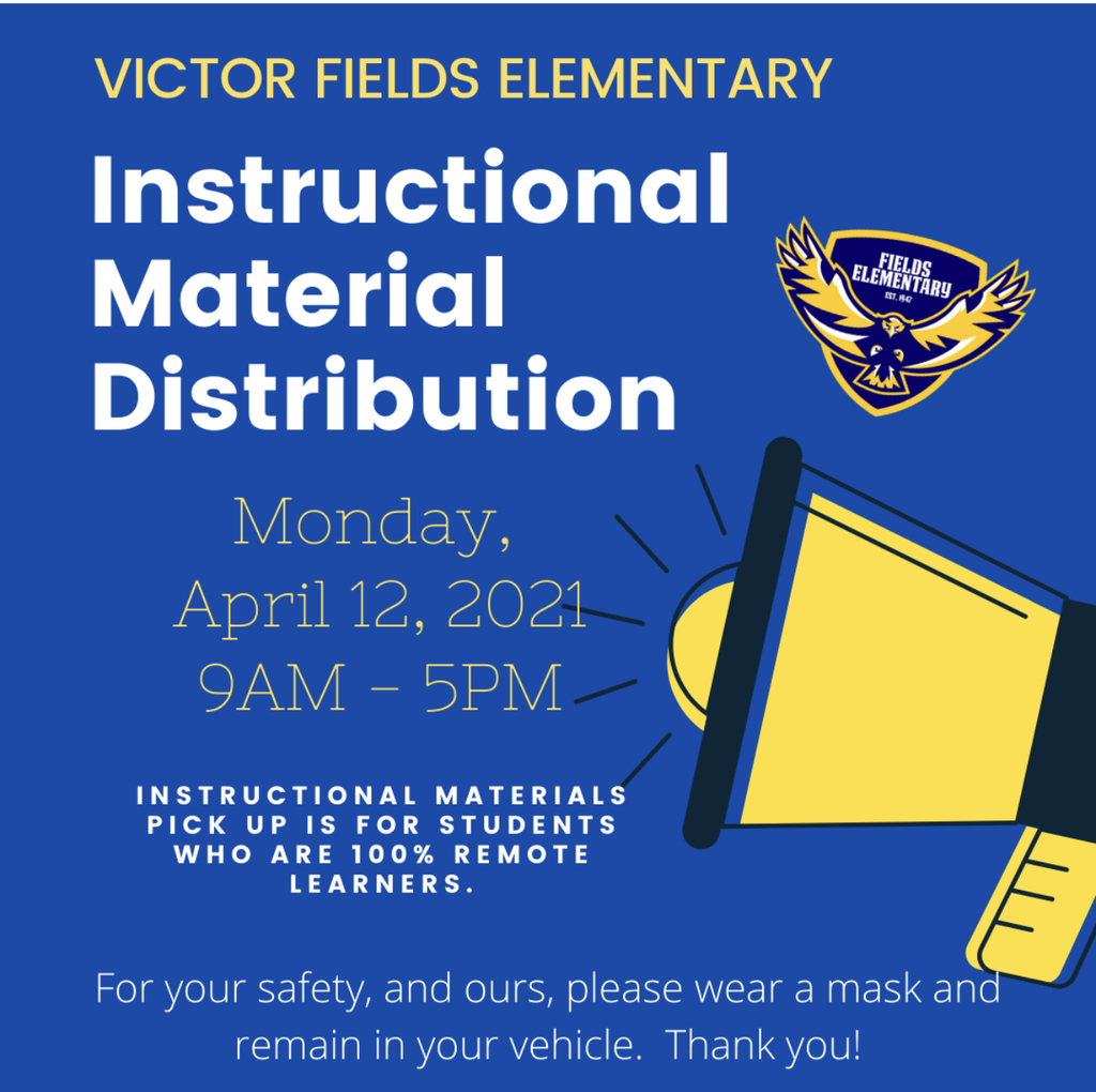 Instructional Materials Distribution Information