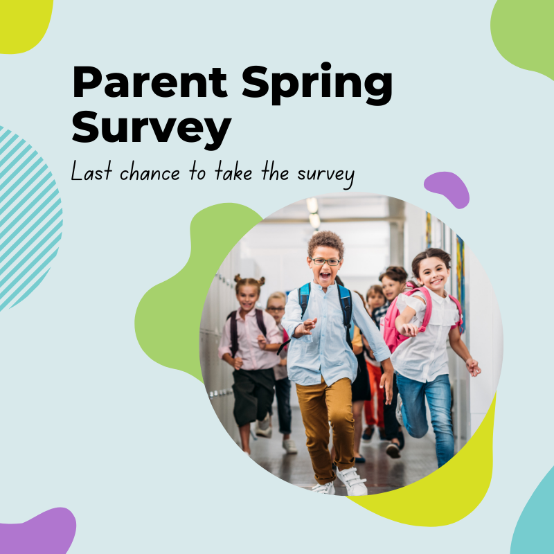 Parent Spring Survey Reminder