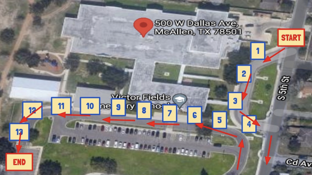 Parade Route Map