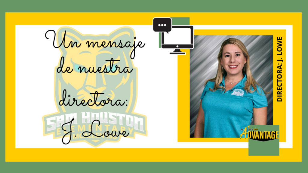 Message from our principal: J. Lowe Spanish