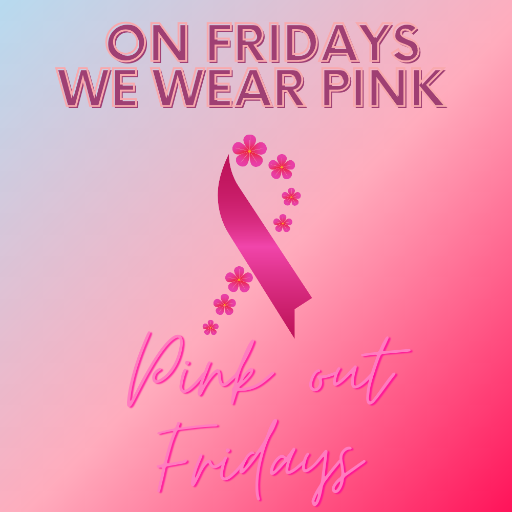 pink out friday graphic
