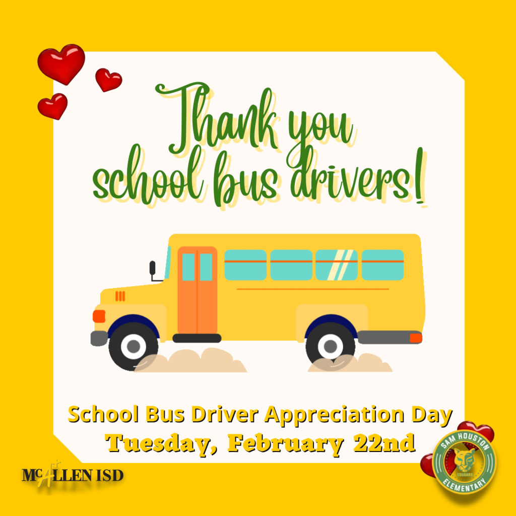 School Bus Driver Appreciation Day English