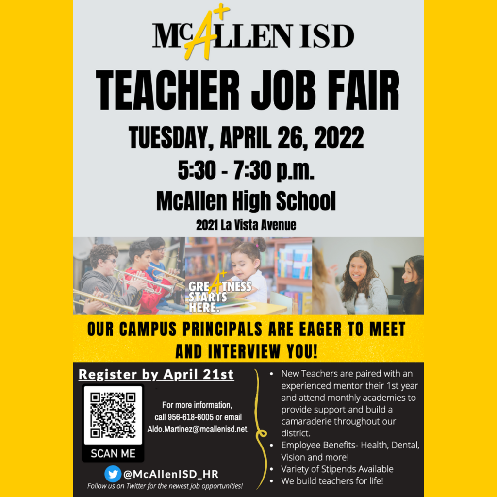 McAllen ISD Teacher Job Fair