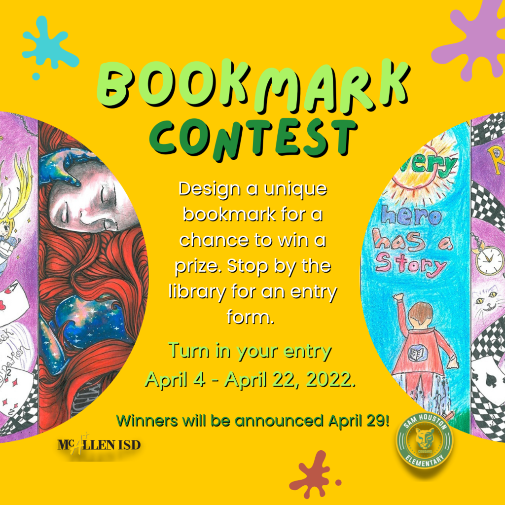 Bookmark Contest English