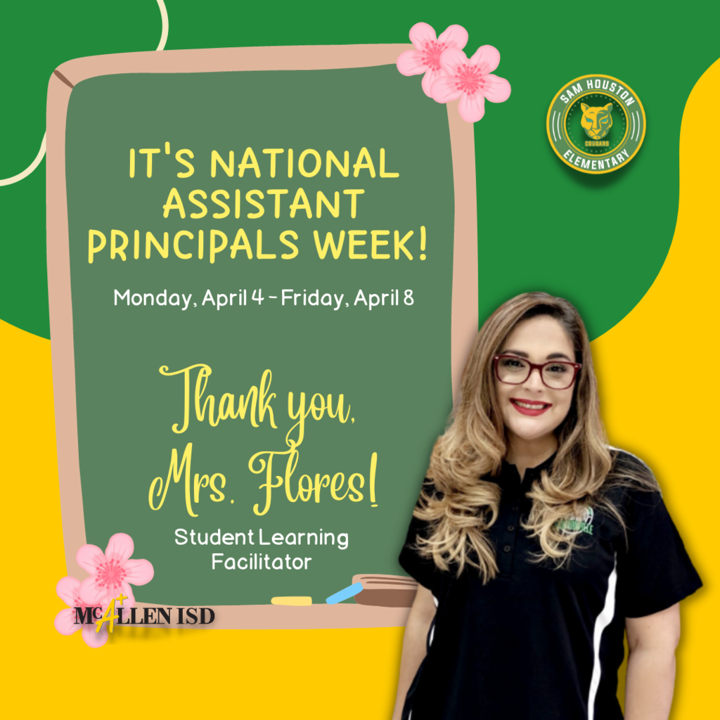 National Assistant Principals Week English