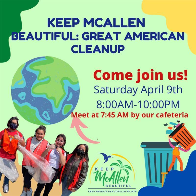 Keep McAllen Beautiful Flyer English