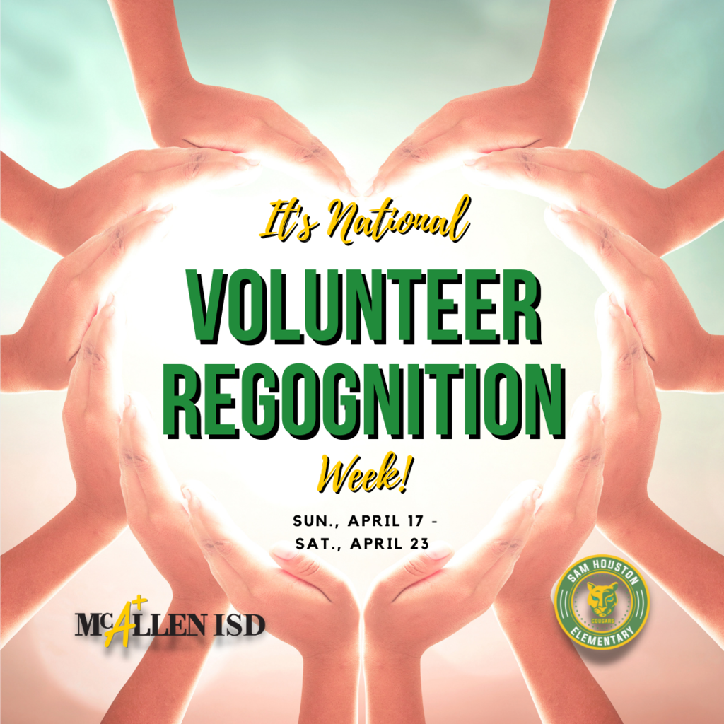 National Volunteer Recognition Week English