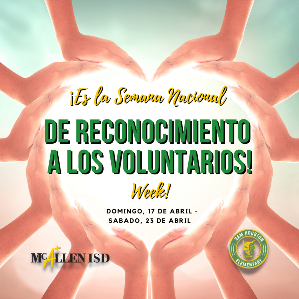 National Volunteer Recognition Week Spanish