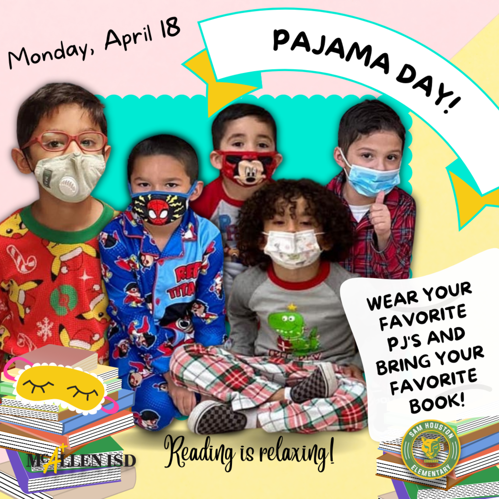 Pajama Day - April 18 English