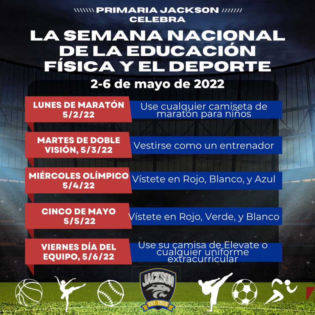 P.E. Week Spanish