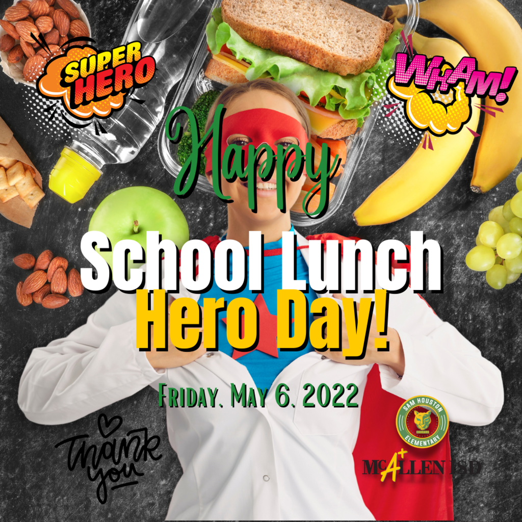 School Lunch Hero Day English