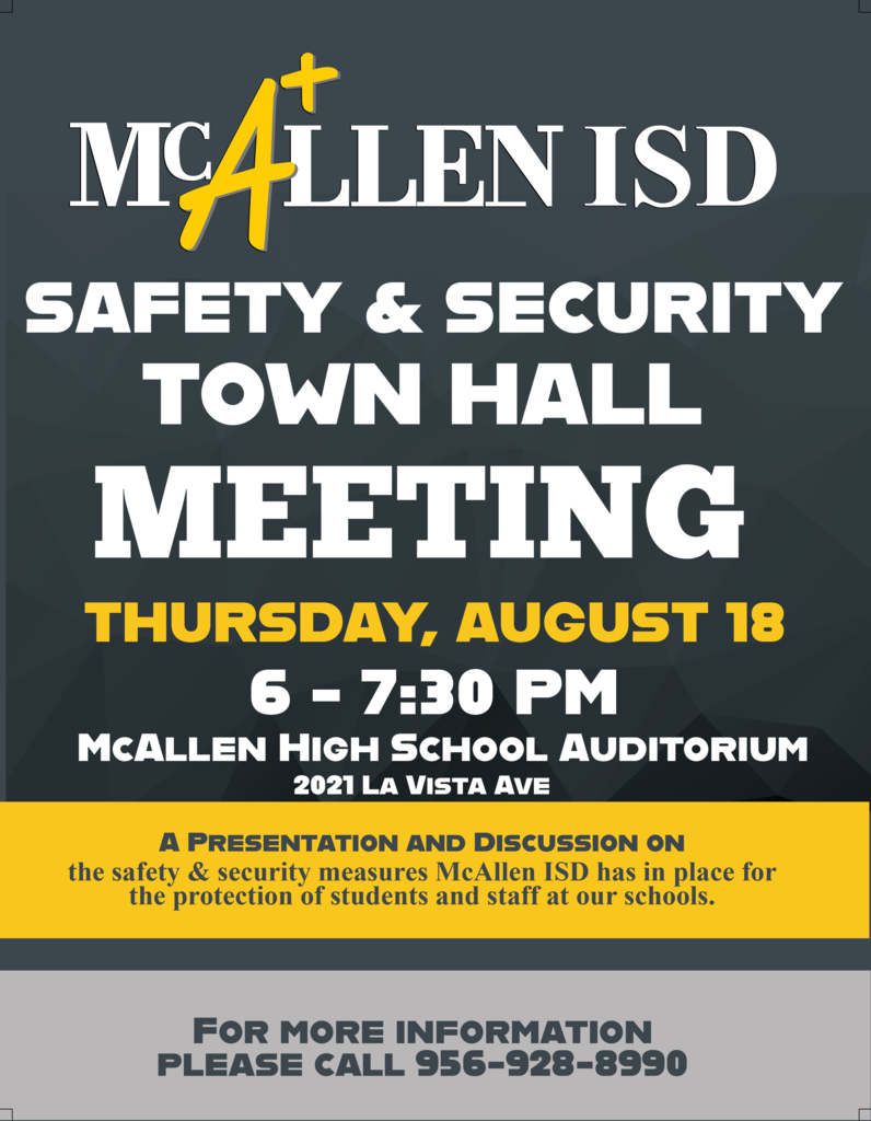 McAllen ISD Safety and Security