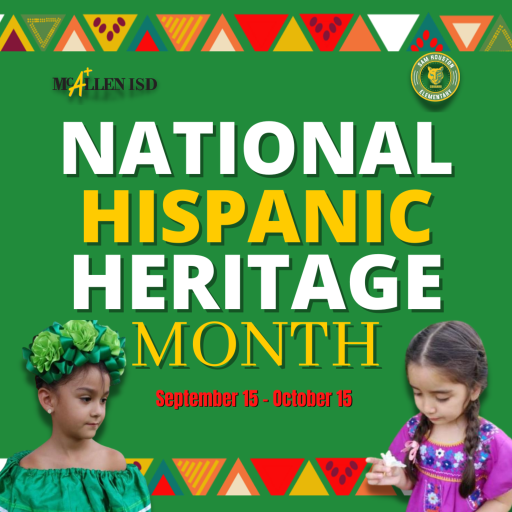 National Hispanic Heritage Month English