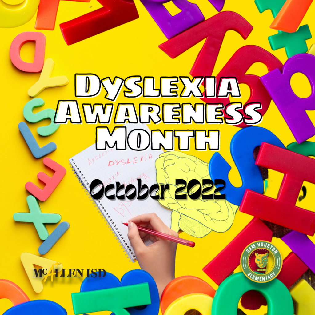 Dyslexia Awareness Month English