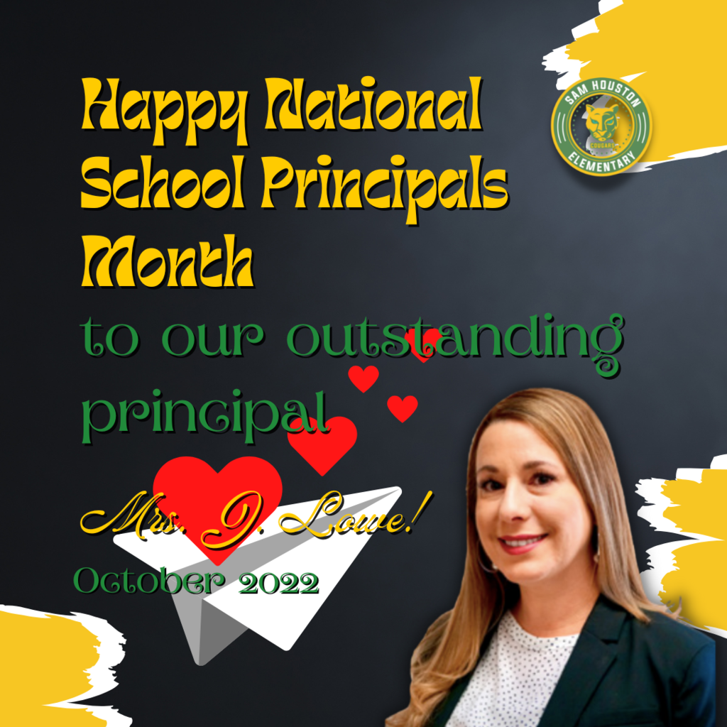 Happy National School Principal's Month