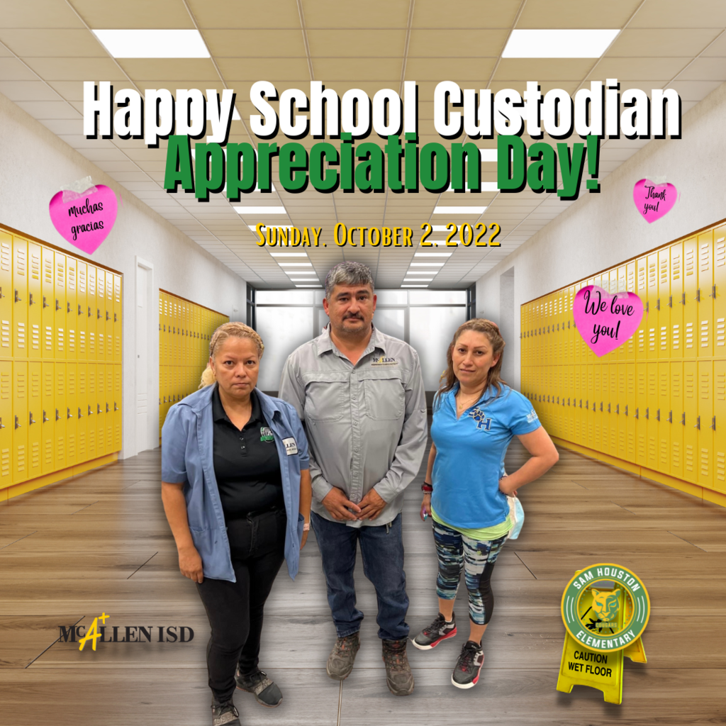 School Custodian Appreciation Day English