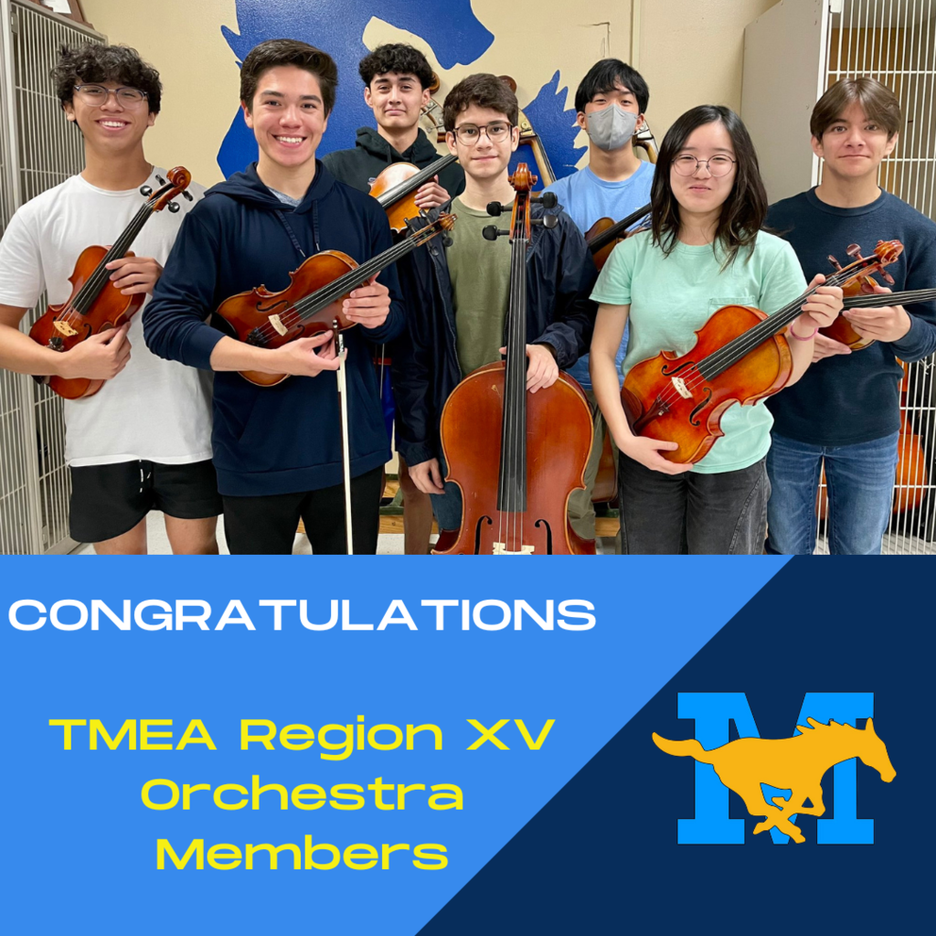 Congratulations Orchestra Members