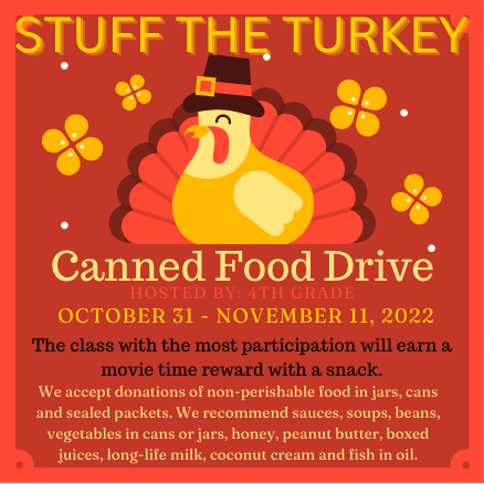 Canned food drive
