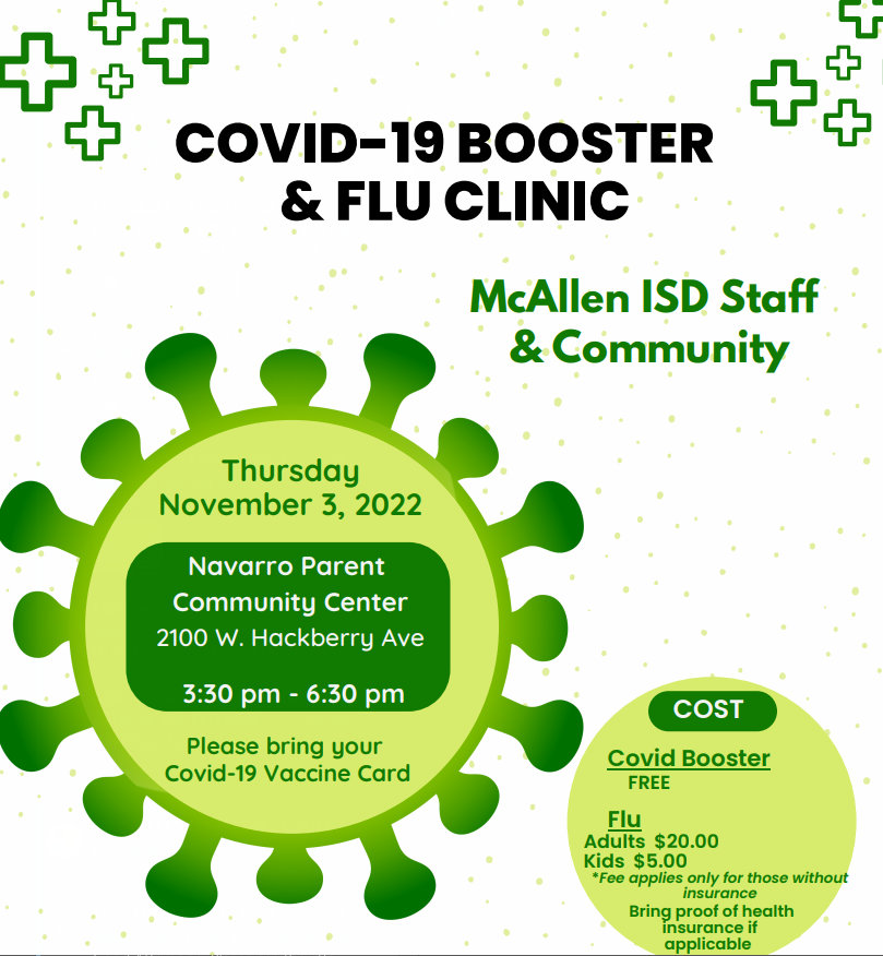 Covid 19 Booster and Flu Clinic